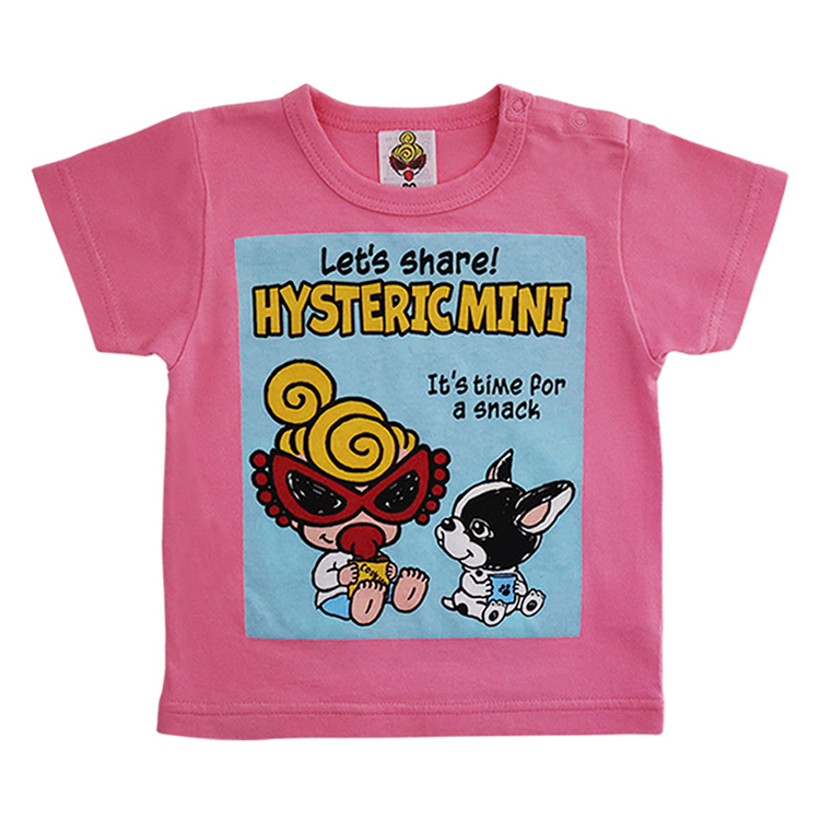 ヒスミニ　天使　エンジェル　羽根　Tシャツ　タンクトップセット HYSTERIC MINI（ヒステリックミニ）の「MY FIRST HYSTERIC